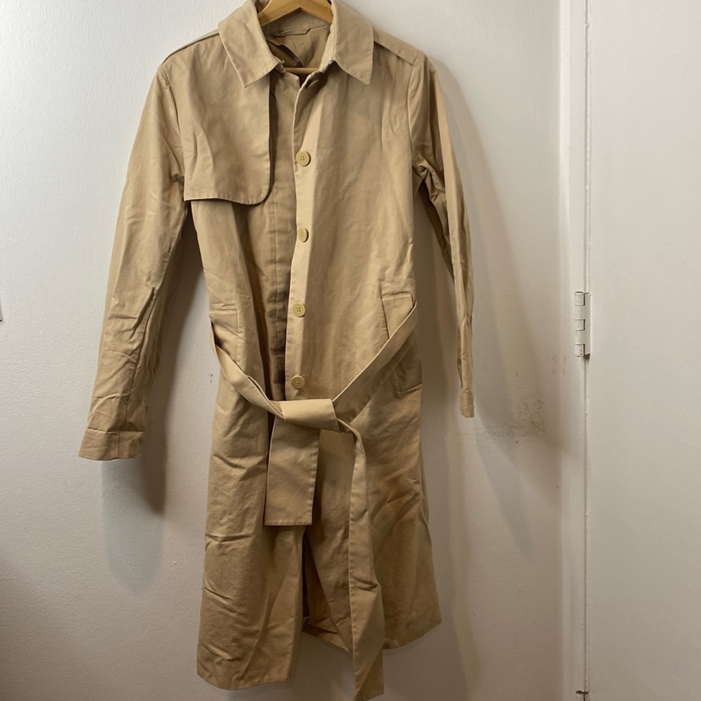 & Other Stories Brown Trench Coat size 6